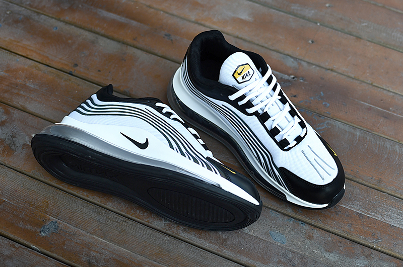 New Nike Air Max 720 White Black Yellow - Click Image to Close